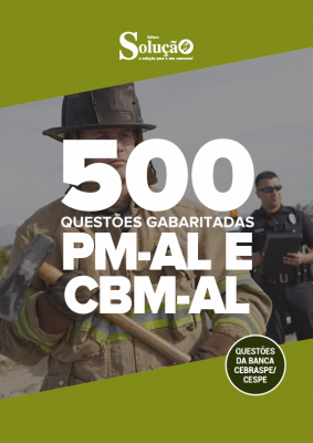 Caderno de Questões PM-AL e CBM-AL - 500 Questões Gabaritadas - Imagem 2