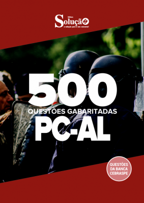 Caderno de Questões PC-AL - 500 Questões Gabaritadas - Imagem 2