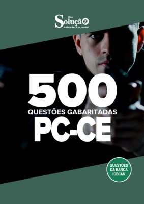 Caderno de Questões PC-CE - 500 Questões Gabaritadas - Imagem 2