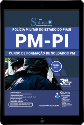 Apostila PM-PI em PDF - Curso de Formação de Soldados PM - Imagem 1