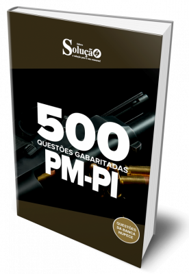 Caderno de Questões PM-PI - 500 Questões Gabaritadas - Imagem 1