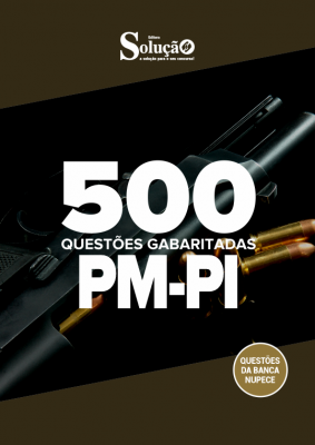 Caderno de Questões PM-PI - 500 Questões Gabaritadas - Imagem 2