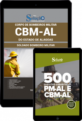 Combo CBM-AL - Soldado Bombeiro Militar - Imagem 1