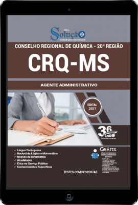 Apostila CRQ-MS em PDF - Agente Administrativo - Imagem 1