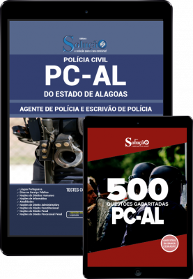 Combo PC-AL – Agente e Escrivão de Polícia