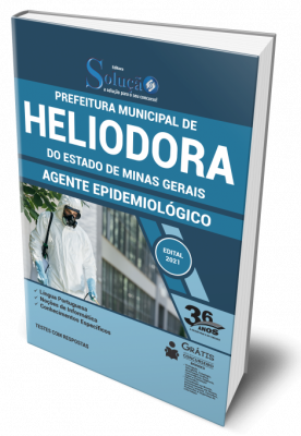 Apostila Prefeitura de Heliodora - MG - Agente Epidemiológico - Imagem 1