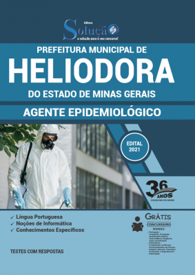 Apostila Prefeitura de Heliodora - MG - Agente Epidemiológico - Imagem 2