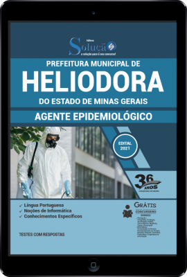 Apostila Prefeitura de Heliodora - MG em PDF - Agente Epidemiológico - Imagem 1