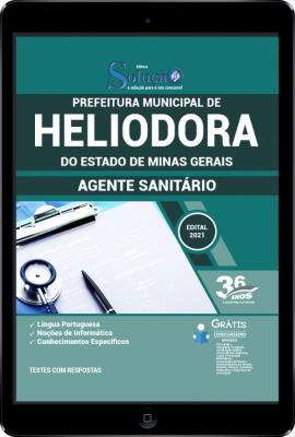 Apostila Prefeitura de Heliodora - MG em PDF - Agente Sanitário - Imagem 1