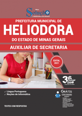 Apostila Prefeitura de Heliodora - MG - Auxiliar de Secretaria - Imagem 2