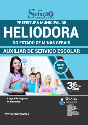 Apostila Prefeitura de Heliodora - MG - Auxiliar de Serviço Escolar - Imagem 2