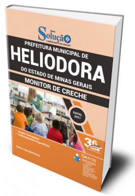 Apostila Prefeitura de Heliodora - MG - Monitor de Creche - Imagem 1