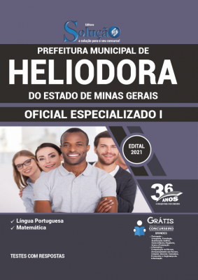 Apostila Prefeitura de Heliodora - MG - Oficial Especializado I - Imagem 2