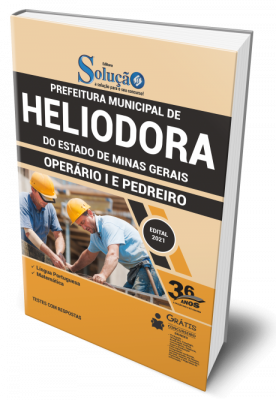 Apostila Prefeitura de Heliodora - MG - Operário I e Pedreiro - Imagem 1