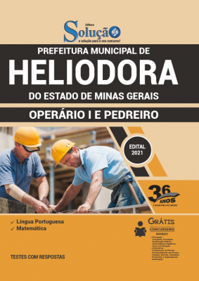 Apostila Prefeitura de Heliodora - MG - Operário I e Pedreiro - Imagem 2