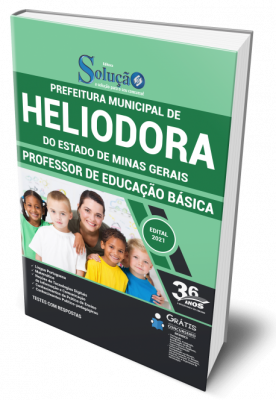 Apostila Prefeitura de Heliodora - MG - Professor de Educação Básica - Imagem 1