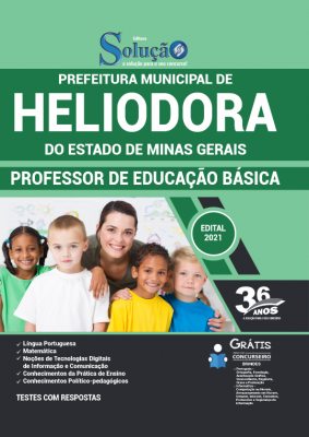 Apostila Prefeitura de Heliodora - MG - Professor de Educação Básica - Imagem 2