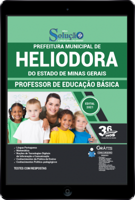 Apostila Prefeitura de Heliodora - MG em PDF - Professor de Educação Básica - Imagem 1