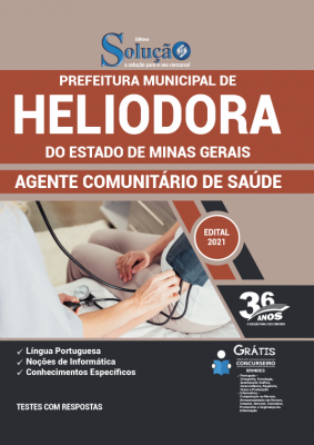 Apostila Prefeitura de Heliodora - MG - Agente Comunitário de Saúde - Imagem 2