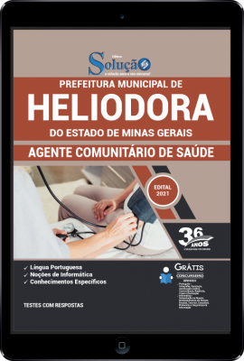 Apostila Prefeitura de Heliodora - MG em PDF - Agente Comunitário de Saúde - Imagem 1