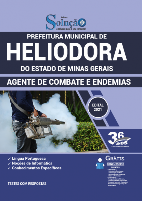 Apostila Prefeitura de Heliodora - MG - Agente de Combate a Endemias - Imagem 2