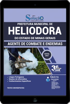 Apostila Prefeitura de Heliodora - MG em PDF - Agente de Combate a Endemias - Imagem 1