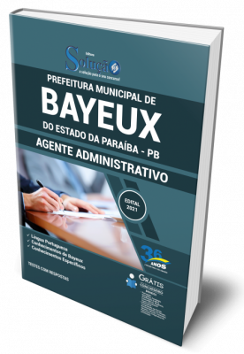 Apostila Prefeitura de Bayeux - PB - Agente Administrativo - Imagem 1