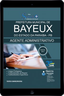 Apostila Prefeitura de Bayeux - PB em PDF - Agente Administrativo - Imagem 1