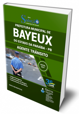 Apostila Prefeitura de Bayeux - PB - Agente de Trânsito - Imagem 1