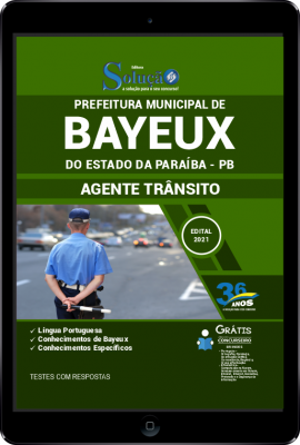 Apostila Prefeitura de Bayeux - PB em PDF - Agente de Trânsito - Imagem 1