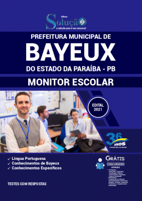 Apostila Prefeitura de Bayeux - PB - Monitor Escolar - Imagem 2