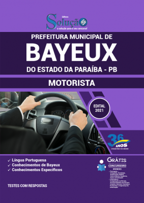 Apostila Prefeitura de Bayeux - PB - Motorista - Imagem 2