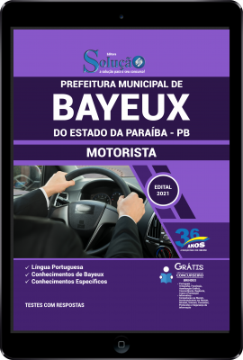 Apostila Prefeitura de Bayeux - PB em PDF - Motorista - Imagem 1