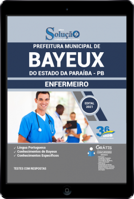 Apostila Prefeitura de Bayeux - PB em PDF - Enfermeiro - Imagem 1