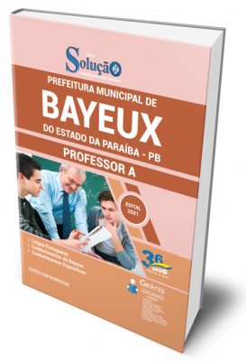 Apostila Prefeitura de Bayeux - PB - Professor A - Imagem 1