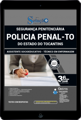 Apostila Policia Penal - TO em PDF - Assistente Socioeducativo - Técnico em Enfermagem - Imagem 1