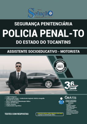 Apostila Policia Penal - TO - Assistente Socioeducativo - Motorista - Imagem 2