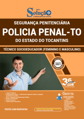 Apostila Policia Penal - TO - Técnico Socioeducador (Feminino e Masculino) - Imagem 2