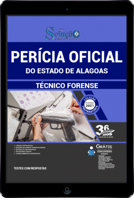 Apostila Perícia Oficial - AL em PDF - Técnico Forense - Imagem 1