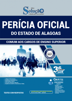 Apostila Perícia Oficial - AL - Comum aos Cargos de Ensino Superior - Imagem 2