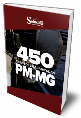 Caderno de Questões PM-MG - 450 Questões Gabaritadas - Imagem 1