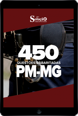 Caderno de Questões PM-MG em PDF - 450 Questões Gabaritadas - Imagem 1