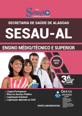 Apostila SESAU-AL - Comum aos Cargos de Ensino Médio/Técnico e Superior - Imagem 2