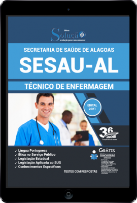 Apostila SESAU-AL em PDF - Técnico de Enfermagem - Imagem 1