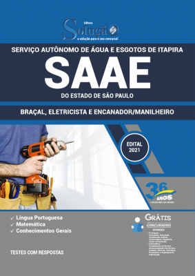 Apostila SAAE Itapira - SP - Braçal, Eletricista e Encanador/Manilheiro - Imagem 2