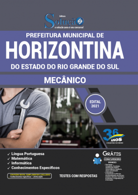 Apostila Prefeitura de Horizontina - RS - Mecânico - Imagem 2