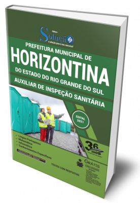 Apostila Prefeitura de Horizontina - RS - Auxiliar de Inspeção Sanitária - Imagem 1