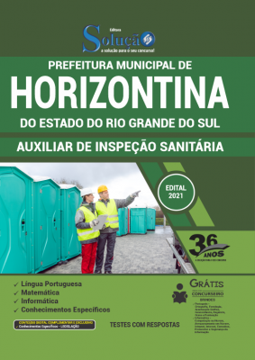 Apostila Prefeitura de Horizontina - RS - Auxiliar de Inspeção Sanitária - Imagem 2