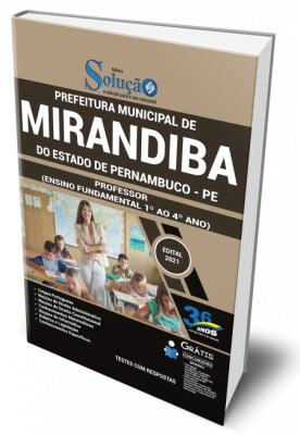 Apostila Prefeitura de Mirandiba - PE - Professor (Ensino Fundamental - 1º ao 4º ano) - Imagem 1