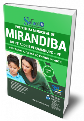 Apostila Prefeitura de Mirandiba - PE - Professor Auxiliar do Ensino Infantil - Imagem 1